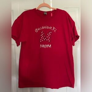 Disney Themed Mom Orlando Shirt, Size Large